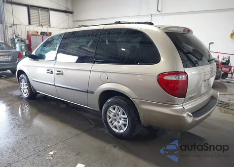 2002 Dodge Grand Caravan El из США, поврежденный, VIN 1B4GP34322B560221